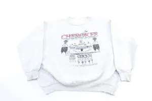 90's Cherokee Indian Reservation Graphic Sweatshirt