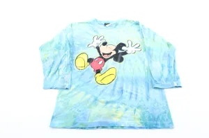 90's Mickey Unlimited Mickey Mouse Tie-Dye T-Shirt