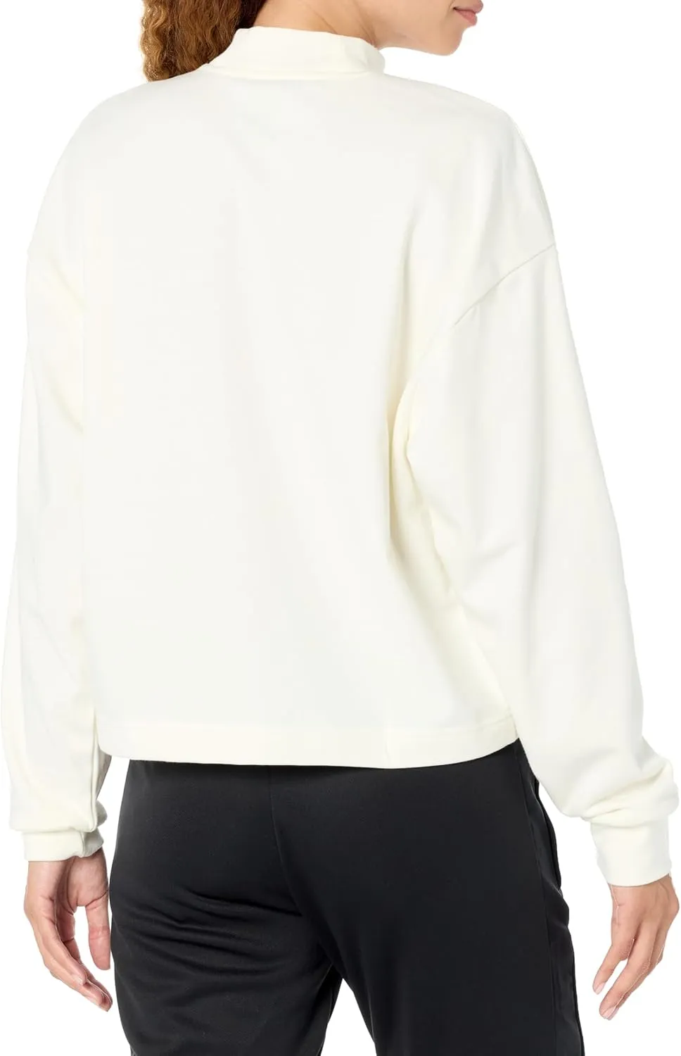 adidas Women's Printed French Terry Loose Sweatshirt