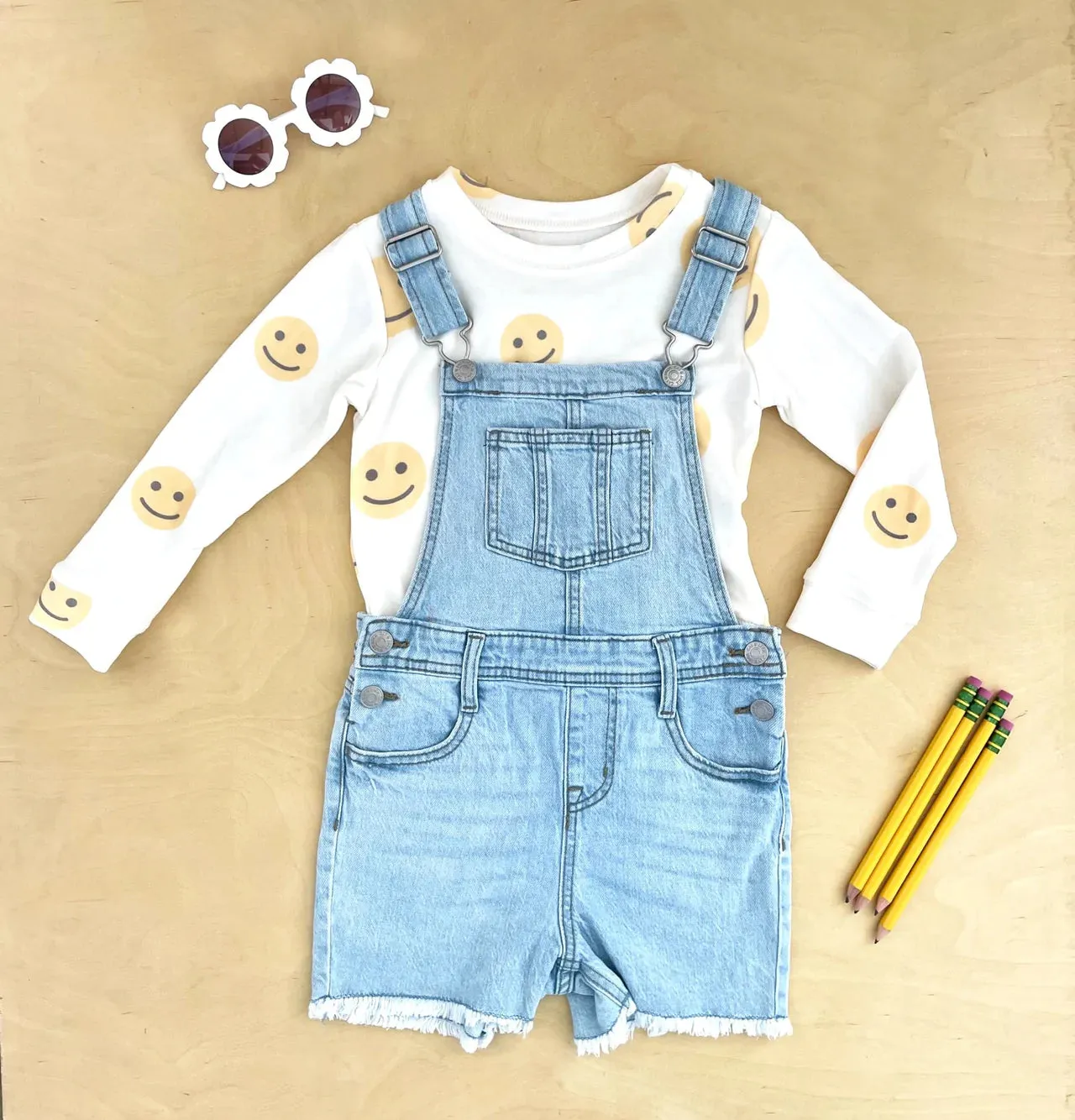 Brokedown Clothing Kid's Happy Face Sweatshirt