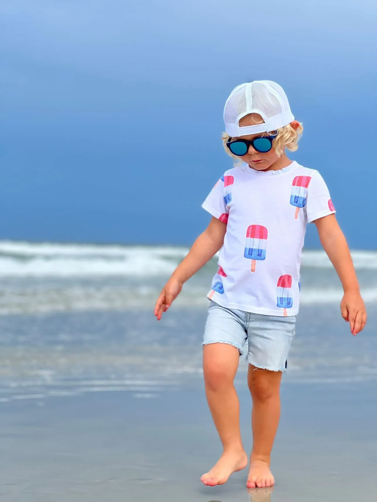 Brokedown Clothing Kid's Patriotic Popsicle Tee
