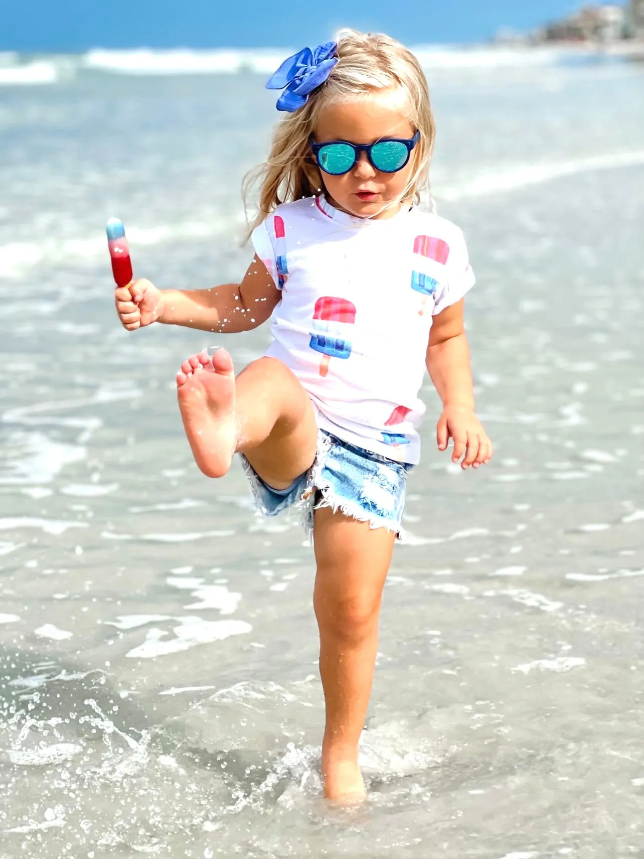 Brokedown Clothing Kid's Patriotic Popsicle Tee