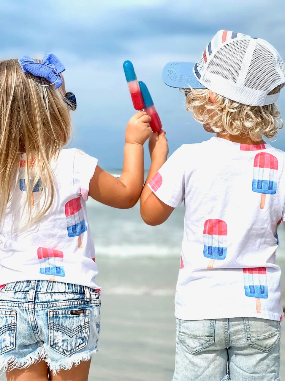 Brokedown Clothing Kid's Patriotic Popsicle Tee