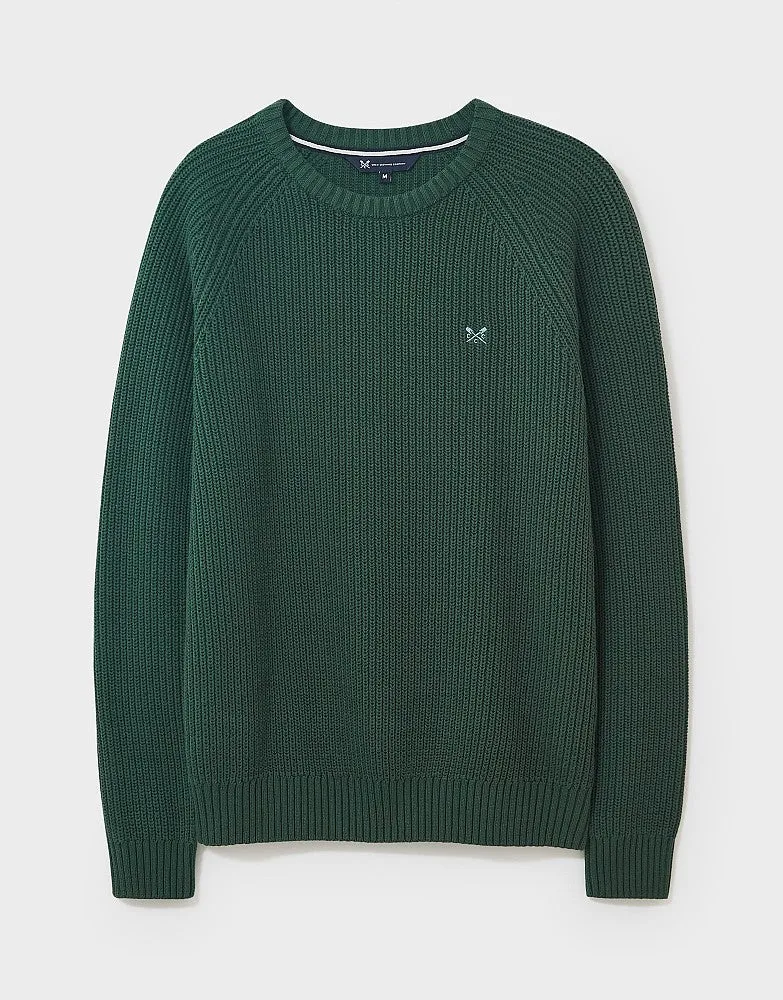 Crew Clothing Fishermans Rib Crew Jumper