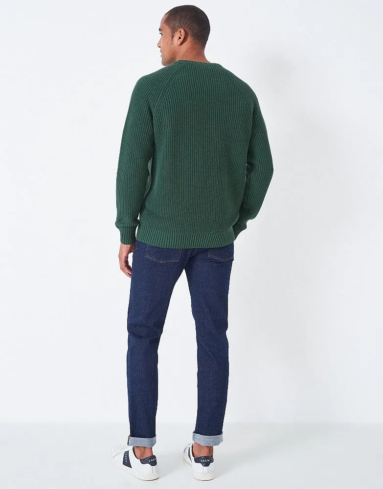 Crew Clothing Fishermans Rib Crew Jumper