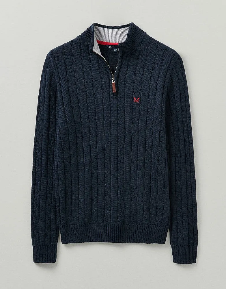 Crew Clothing Regatta Zip Neck Jumper