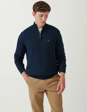 Crew Clothing Regatta Zip Neck Jumper