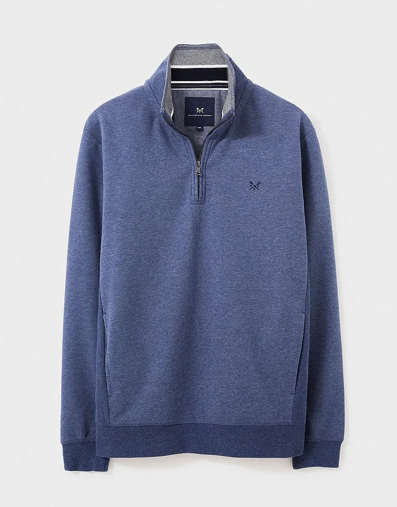 Crew Clothing Wharfdale Half Zip Sweatshirt