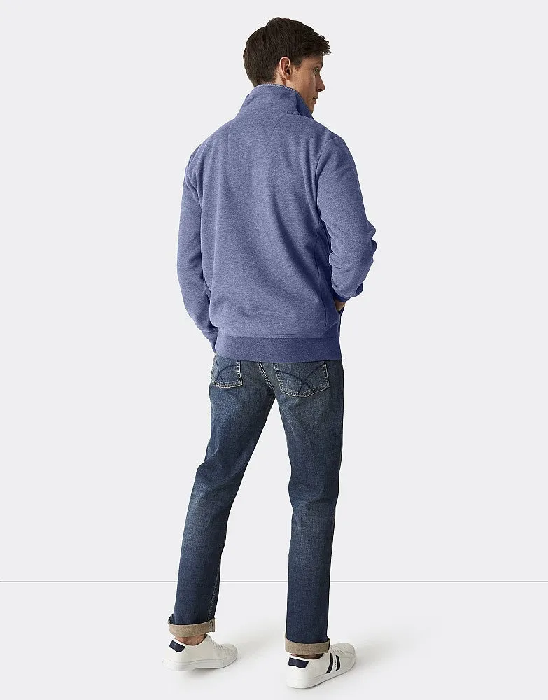 Crew Clothing Wharfdale Half Zip Sweatshirt