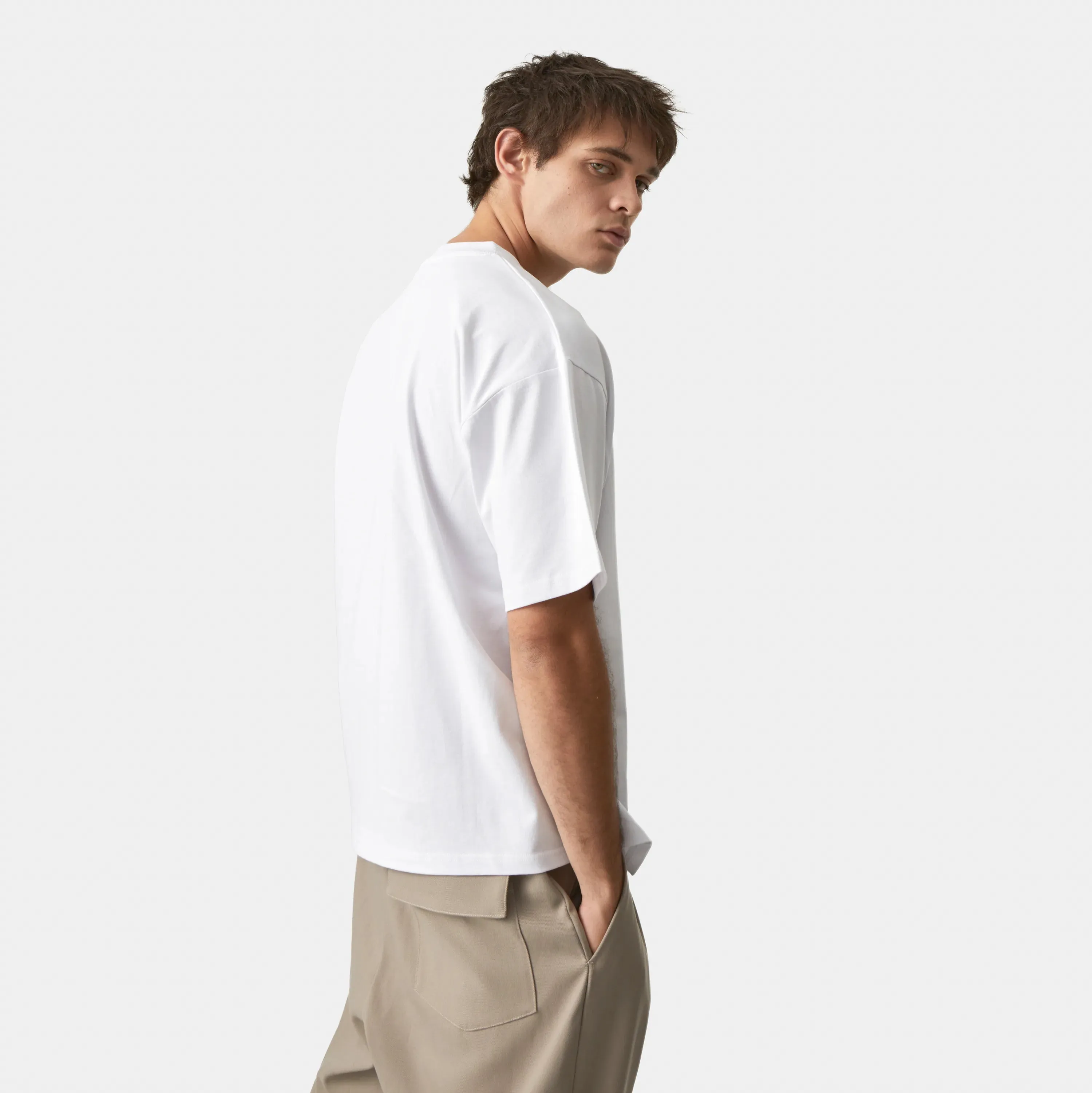Crockett Pearl Premium Oversized Tee for Women