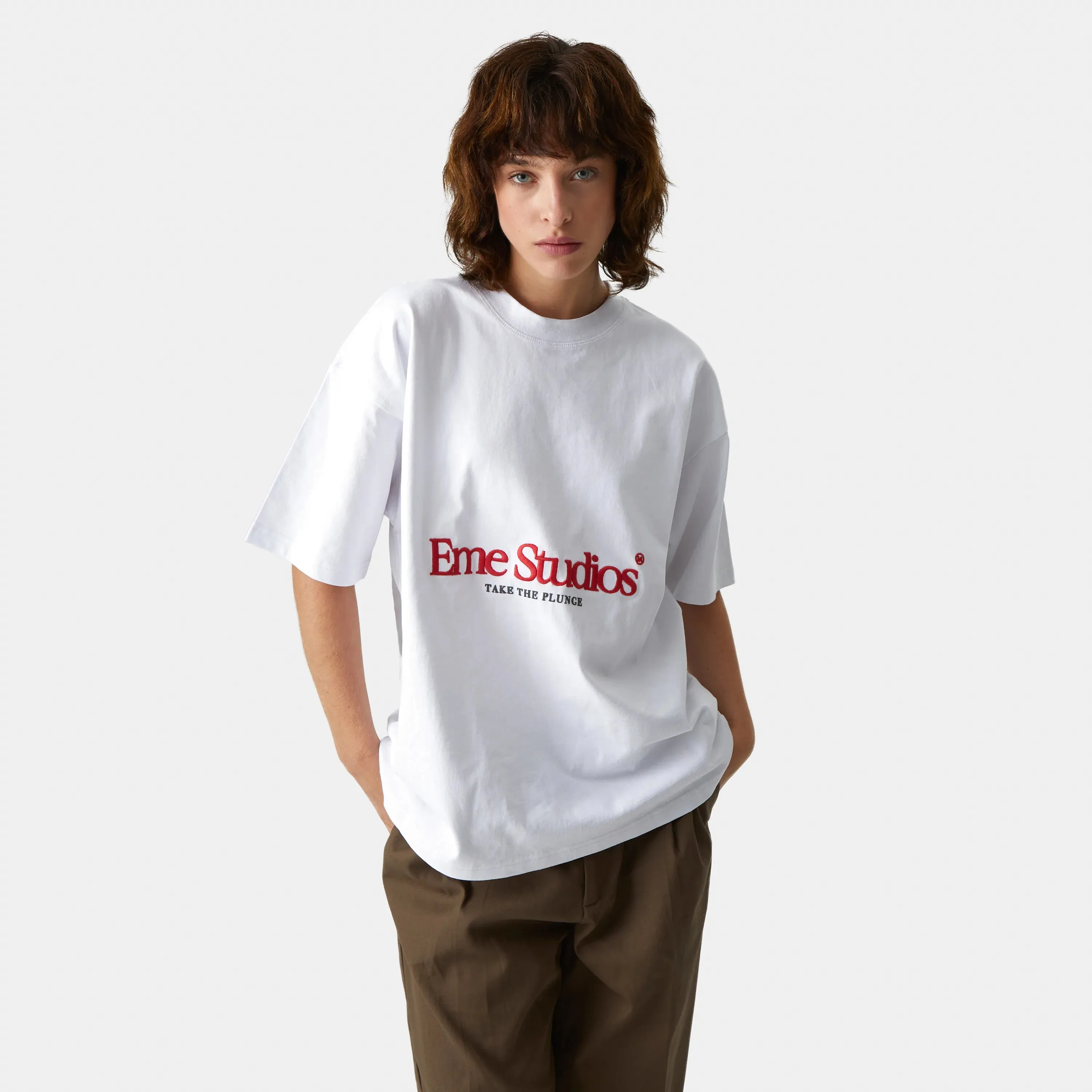 Crockett Pearl Premium Oversized Tee for Women