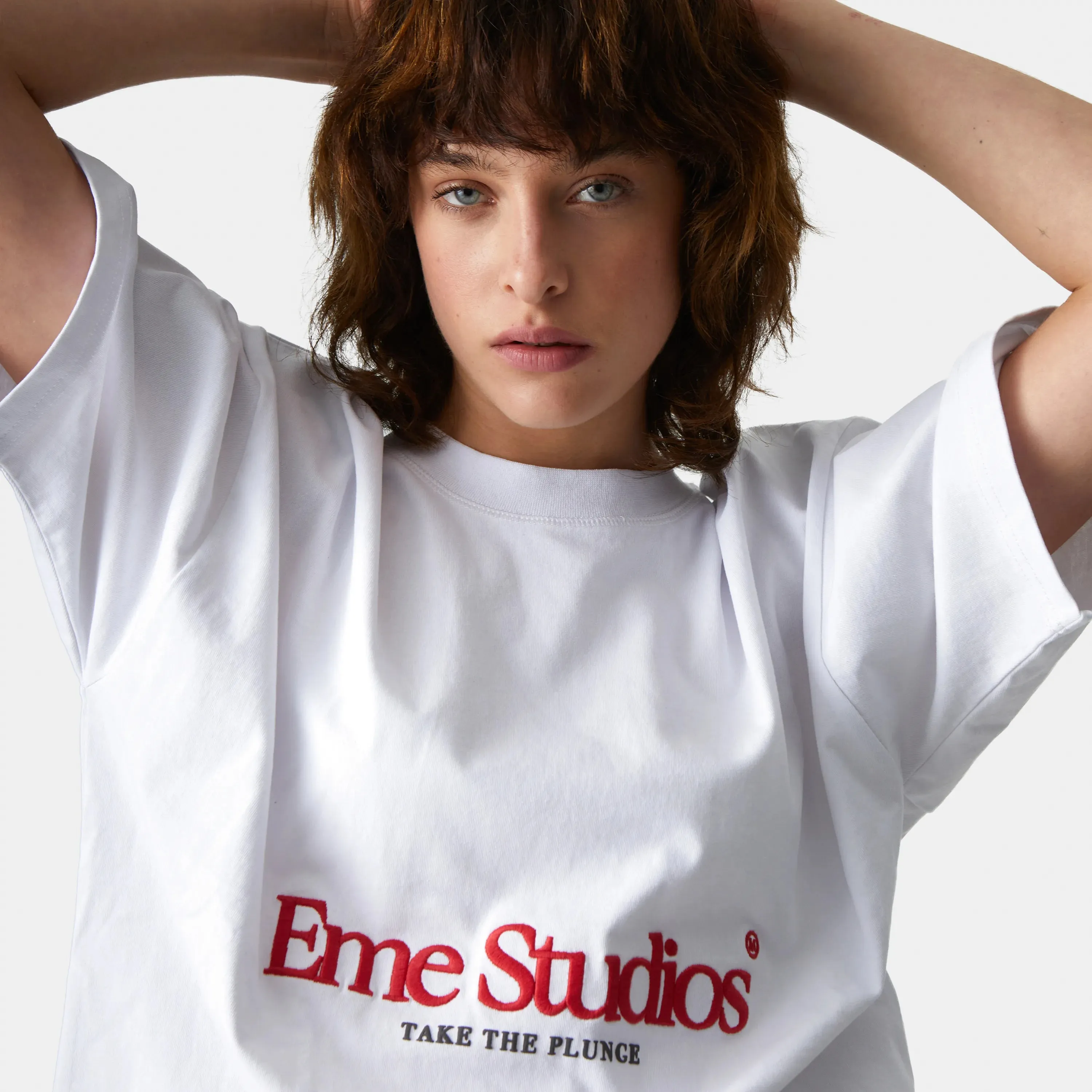 Crockett Pearl Premium Oversized Tee for Women