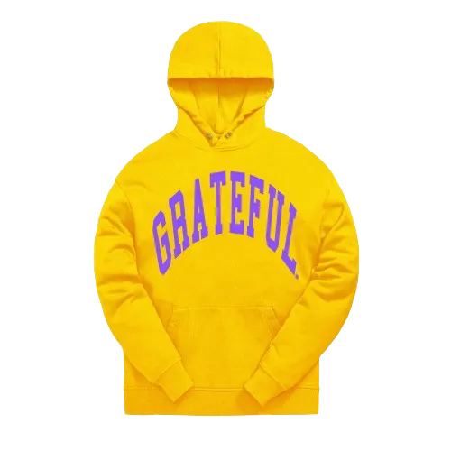 Grateful Oversized Arch Hood- Gold