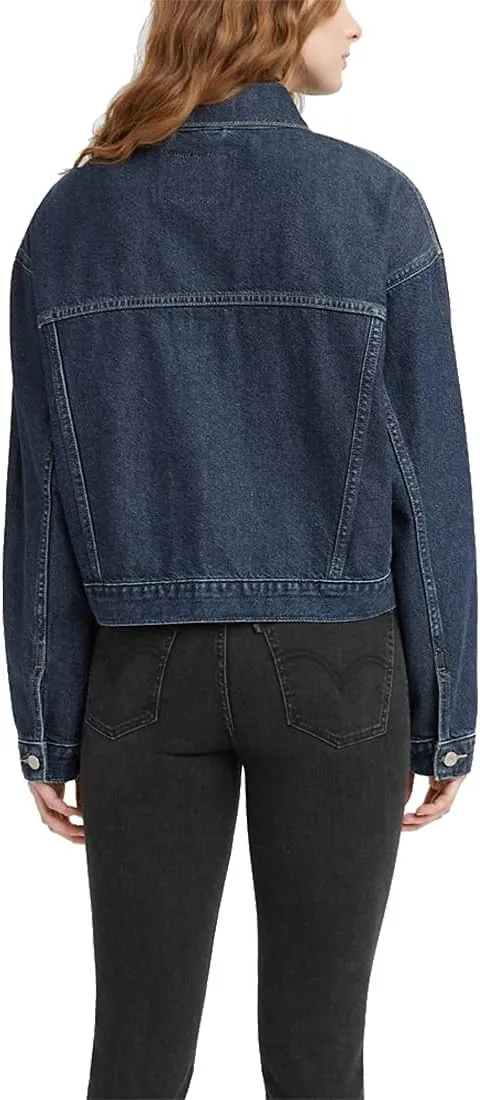 Levi's Women's Cropped Loose Trucker Jacket