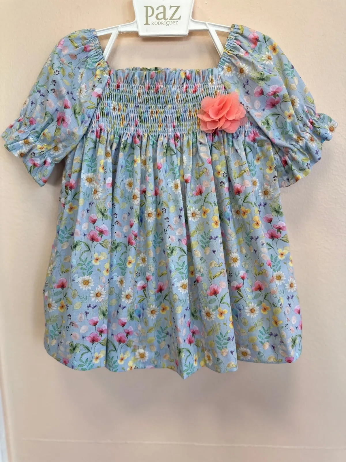 Paz Rodriguez Baby & Little Girls ALECRIN Flower Print Dress