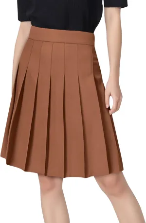 Pleated Skirts for Women Tennis Skort High Waisted Oversized Athletic Golf Skorts with Pockets Basic Skirts Shorts Y2K