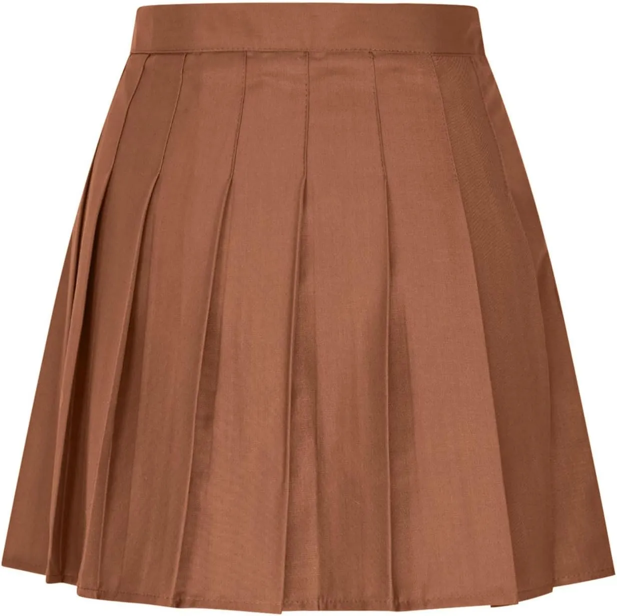 Skirt for Ladies Linen Mini Petite Loose Fit Ruched High Cut A Line Plain Skirts Women 2025
