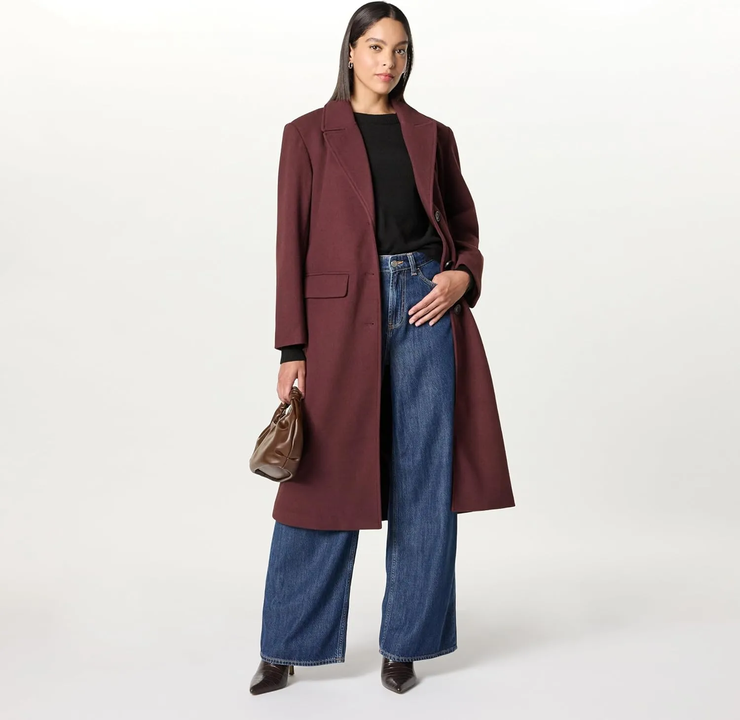 The Drop Women's Liam Loose Overcoat