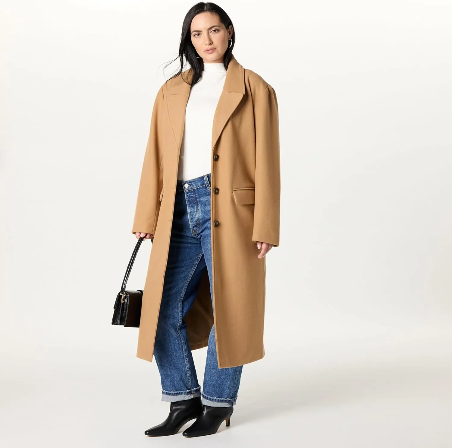 The Drop Women's Liam Loose Overcoat