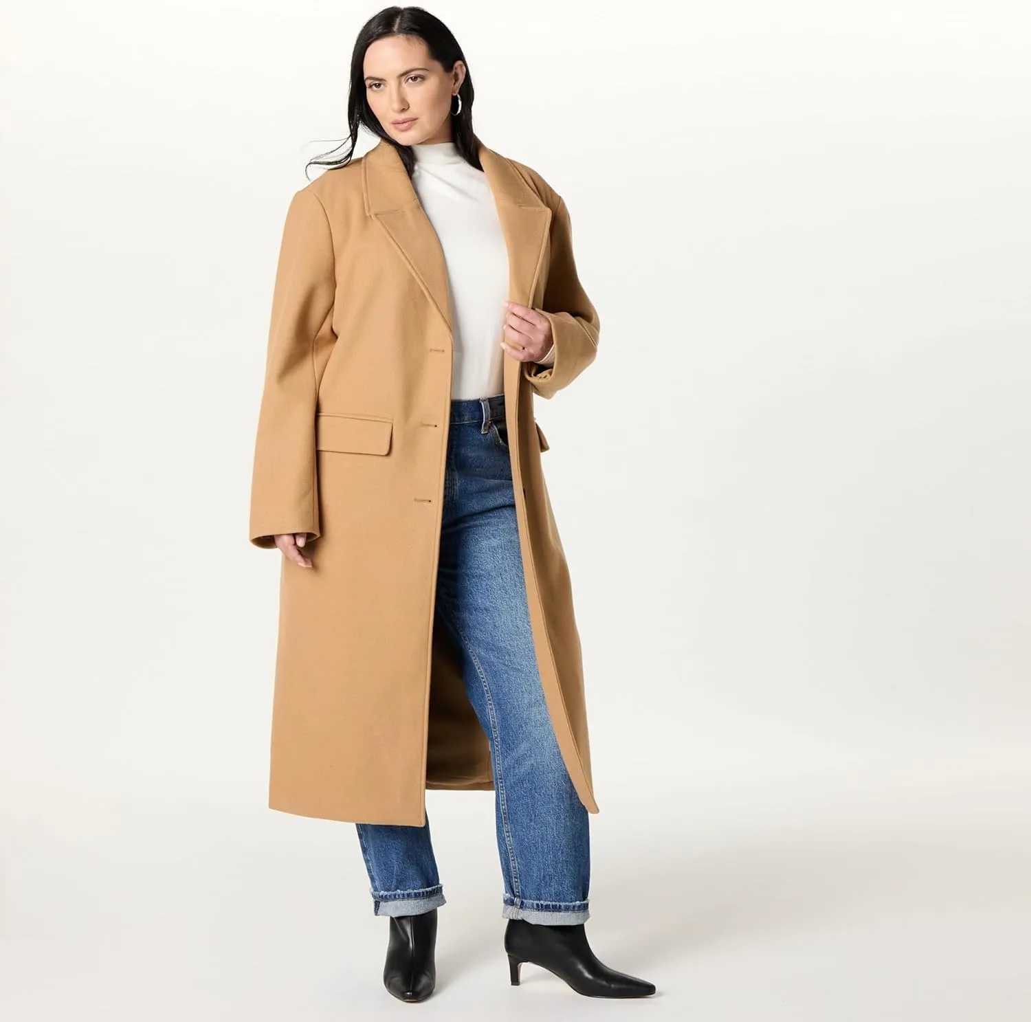 The Drop Women's Liam Loose Overcoat