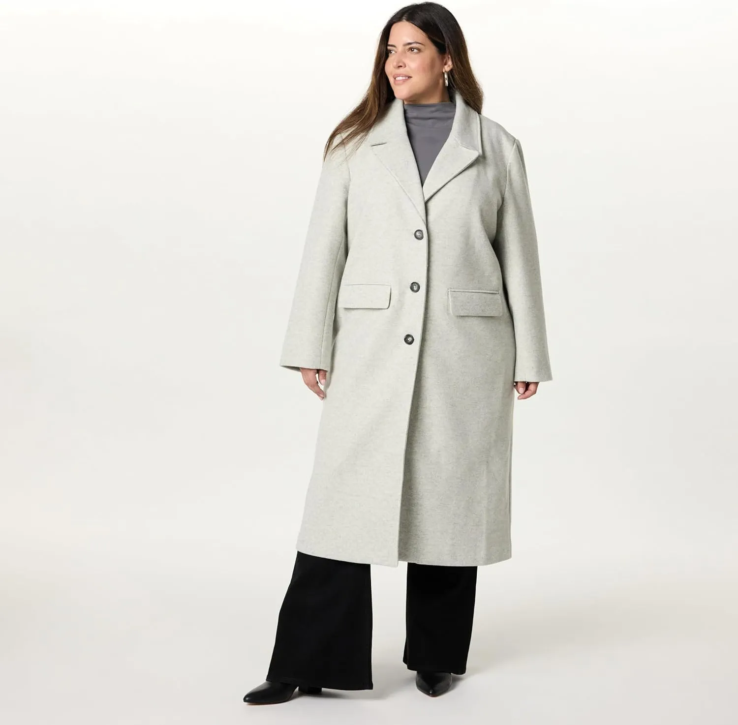 The Drop Women's Liam Loose Overcoat