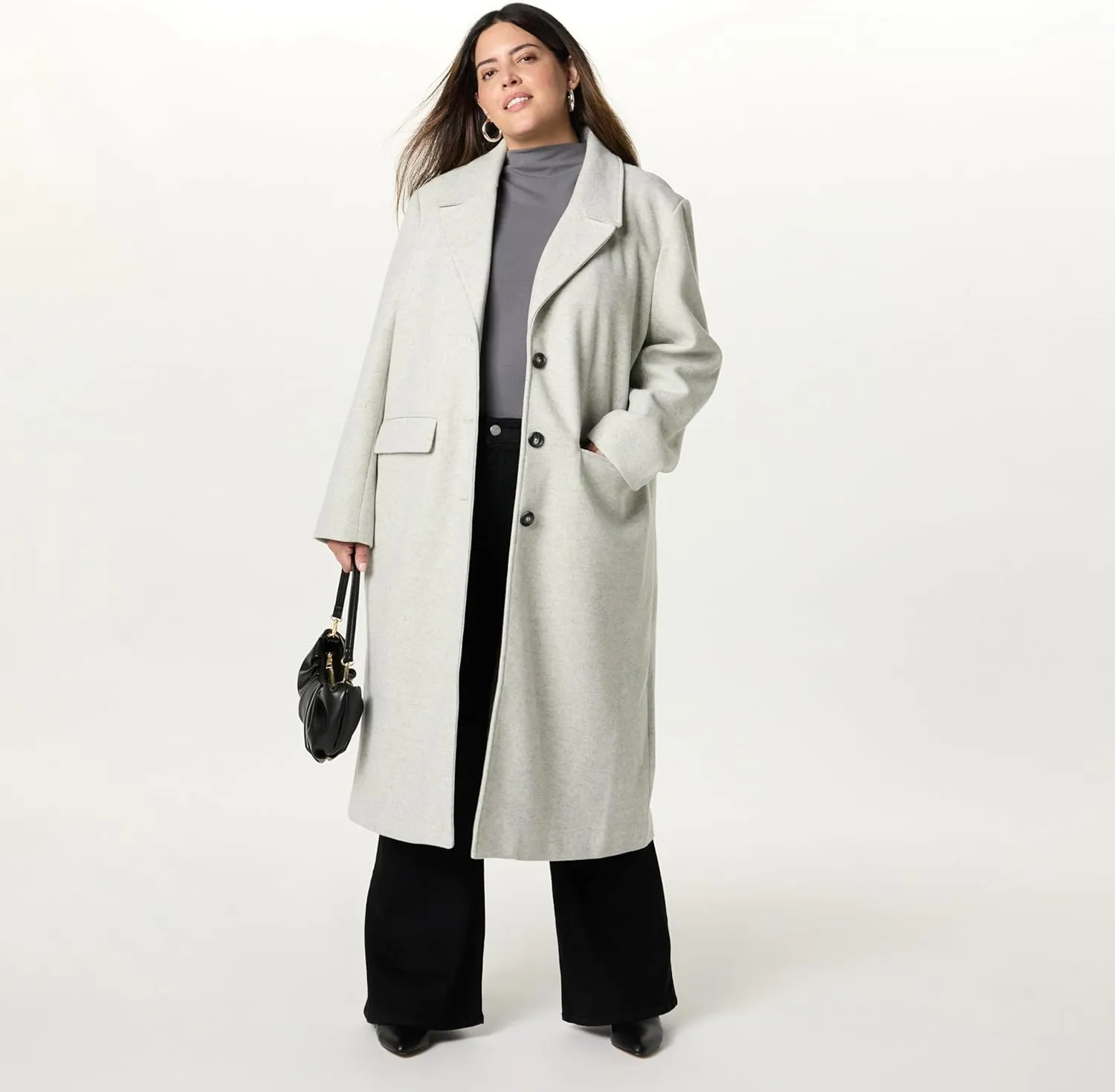 The Drop Women's Liam Loose Overcoat