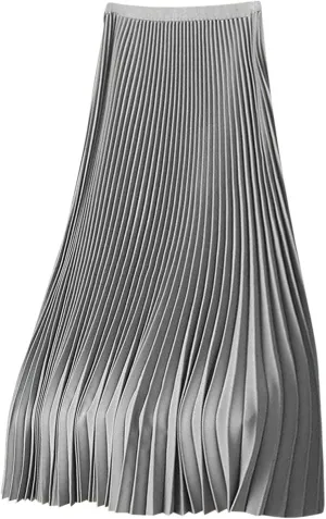 Women Ruched High Cut Basic Long Loose Fit Long Plus Size Skirt for Women Skorts 2025 Fashion