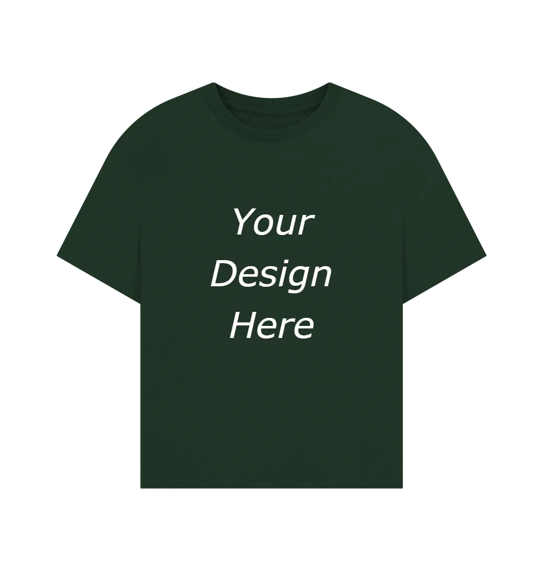 Women's Personalised Oversized Tee